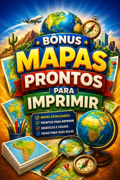 Mapas Prontos para Imprimir